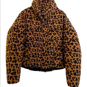Apparis Leopard Print Puffer Coat **RHONYC